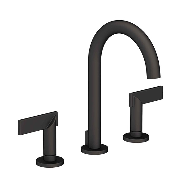 Newport Brass Widespread Lavatory Faucet in Flat Black 2480-56 - main